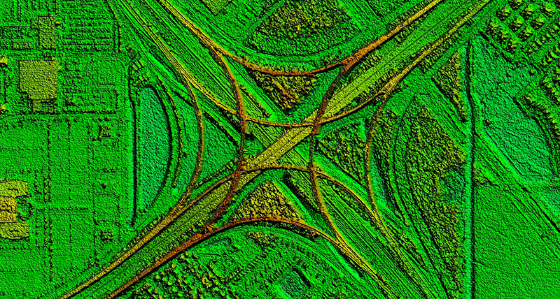 Digital Surface Model - 40 cm Raster Resolution (.img)
